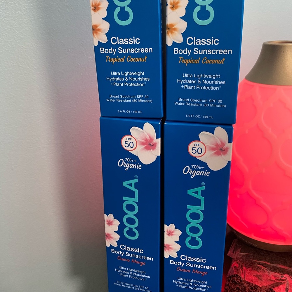 Coola classic body sunscreen spf 30/50